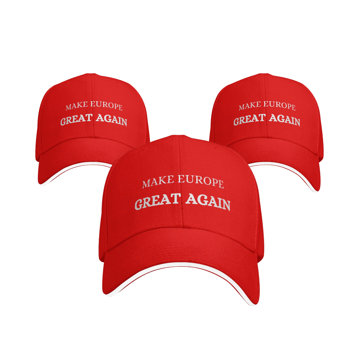 Make Europe Great Again Cap 3 Pack